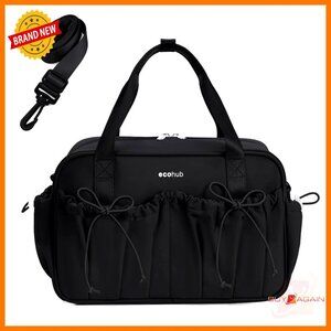 Mini Gym Duffle Bag with Wet Compartment, Lightweight Sports Tote for Yoga